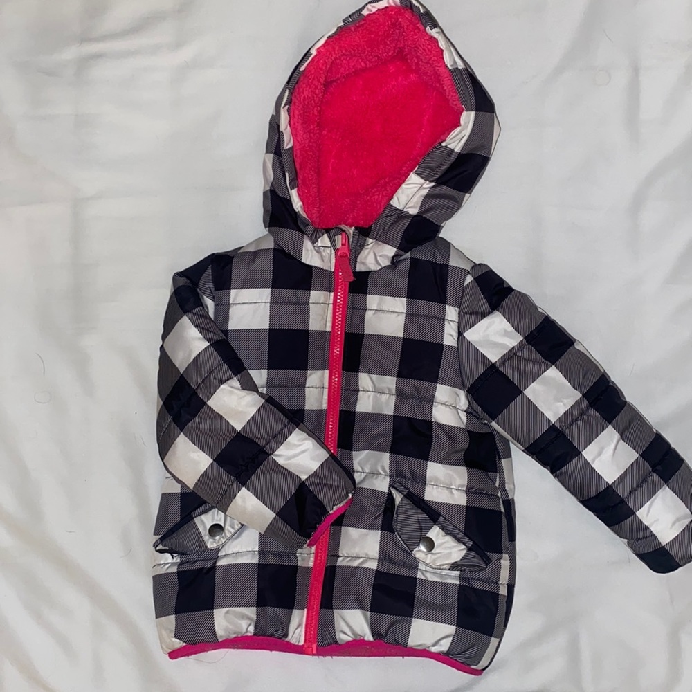 Carter’s 4T fleece lined winter coat.